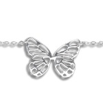 Bracelet papillon en argent 925/000.