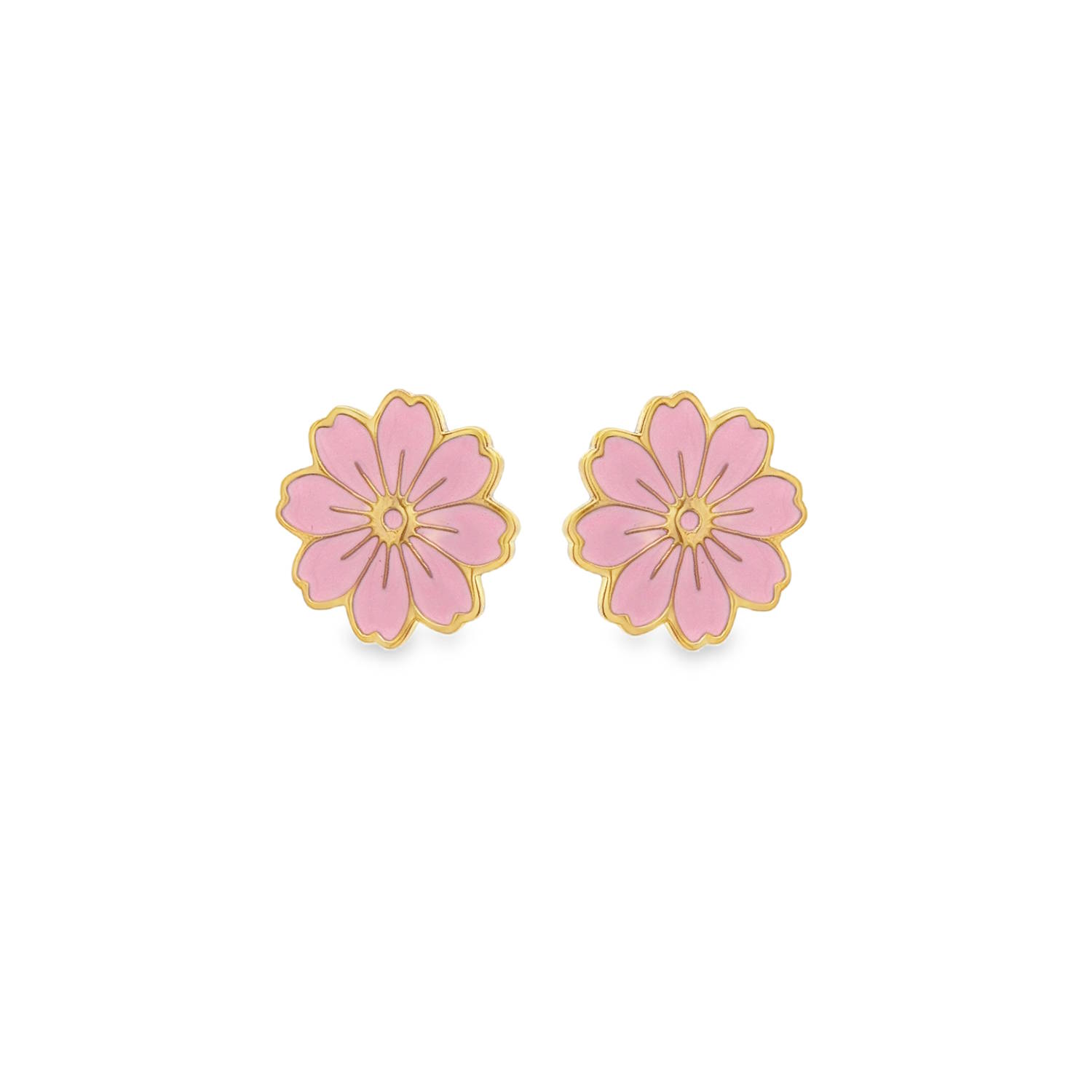 Ravissantes boucles d'oreilles florale avec détails dorés, idéale pour ajouter une touche délicate à vos tenues.<br/>Confectionnée avec soin, ces boucles d'oreilles en acier doré met en valeur un motif de fleur rose stylisé, parfait pour exprimer une féminité douce et élégante.<br/>Un accessoire raffiné qui apportera une note printanière à votre style. Adolescent Adulte Automne Femme Fille Fleurs Hiver Nature Ravissantes boucles d'oreilles florale avec détails dorés, idéale pour ajouter une touche délicate à vos tenues.<br/>Confectionnée avec soin, ces boucles d'oreilles en acier doré met en valeur un motif de fleur rose stylisé, parfait pour exprimer une féminité douce et élégante.<br/>Un accessoire raffiné qui apportera une note printanière à votre style. Adolescent Adulte Automne Femme Fille Fleurs Hiver Nature