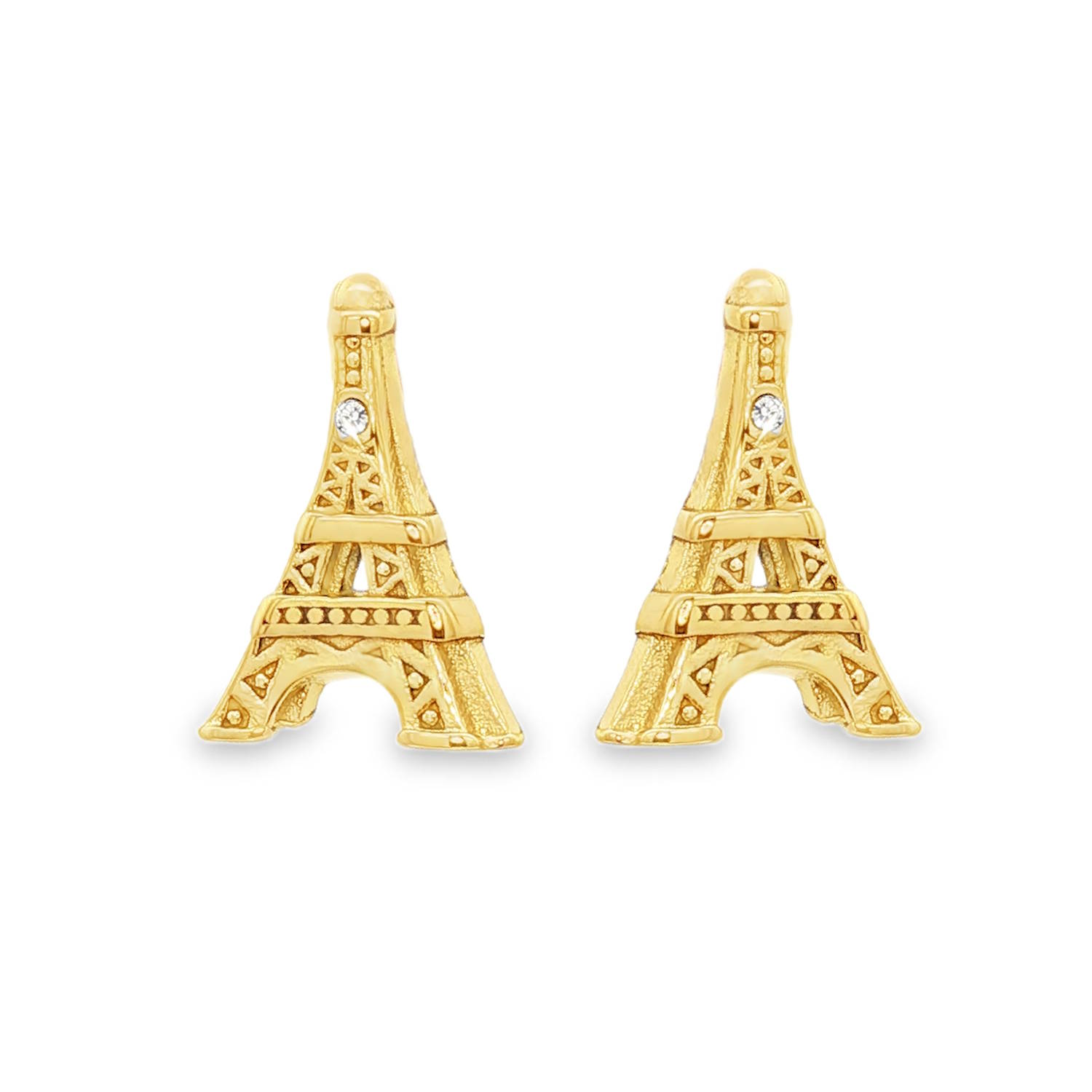 Apportez une touche de chic parisien à votre style avec ces superbes boucles d'oreilles en acier inoxydable. Alliant finesse et robustesse, ces boucles d'oreilles célèbrent le monument le plus emblématique au monde avec un souci du détail remarquable.<br/>Une reproduction fidèle de la Tour Eiffel, travaillée avec des gravures précises pour simuler la structure métallique de la Dame de Fer.<br/>Chaque boucle est ornée d'un cristal scintillant incrusté au sommet, captant la lumière à chaque mouvement pour un effet Phare de Paris. Pendantes Strass Tour Eiffel Adolescent Adulte Femme Fille Indémodable Symboles Apportez une touche de chic parisien à votre style avec ces superbes boucles d'oreilles en acier inoxydable. Alliant finesse et robustesse, ces boucles d'oreilles célèbrent le monument le plus emblématique au monde avec un souci du détail remarquable.<br/>Une reproduction fidèle de la Tour Eiffel, travaillée avec des gravures précises pour simuler la structure métallique de la Dame de Fer.<br/>Chaque boucle est ornée d'un cristal scintillant incrusté au sommet, captant la lumière à chaque mouvement pour un effet Phare de Paris. Pendantes Strass Tour Eiffel Adolescent Adulte Femme Fille Indémodable Symboles