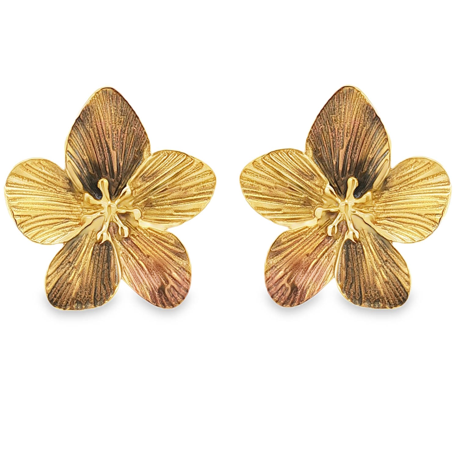 Sublimes boucles d'oreilles en acier doré, une délicate interprétation florale pour orner vos oreilles. Ces boucles d'oreilles, finement ouvragés, capturent la lumière et illuminent votre visage.<br/>Un accessoire raffiné et élégant, parfait pour ajouter une touche de sophistication à votre tenue quotidienne ou pour une occasion spéciale. Pendantes Adolescent Adulte Automne Femme Fille Fleurs Hiver Nature Sublimes boucles d'oreilles en acier doré, une délicate interprétation florale pour orner vos oreilles. Ces boucles d'oreilles, finement ouvragés, capturent la lumière et illuminent votre visage.<br/>Un accessoire raffiné et élégant, parfait pour ajouter une touche de sophistication à votre tenue quotidienne ou pour une occasion spéciale. Pendantes Adolescent Adulte Automne Femme Fille Fleurs Hiver Nature