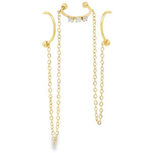 Bague d'oreille Acier