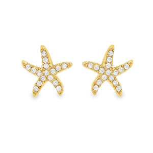 Plongez dans l'élégance estivale avec ces magnifiques boucles d'oreilles en forme d'étoiles de mer. Conçues en acier de haute qualité, ces puces d'oreilles allient durabilité et éclat. Chaque étoile est délicatement pavée de petits strass scintillants qui captent la lumière à chacun de vos mouvements, rappelant le scintillement du soleil sur l'océan.