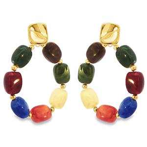 Boucles d'oreilles Acier