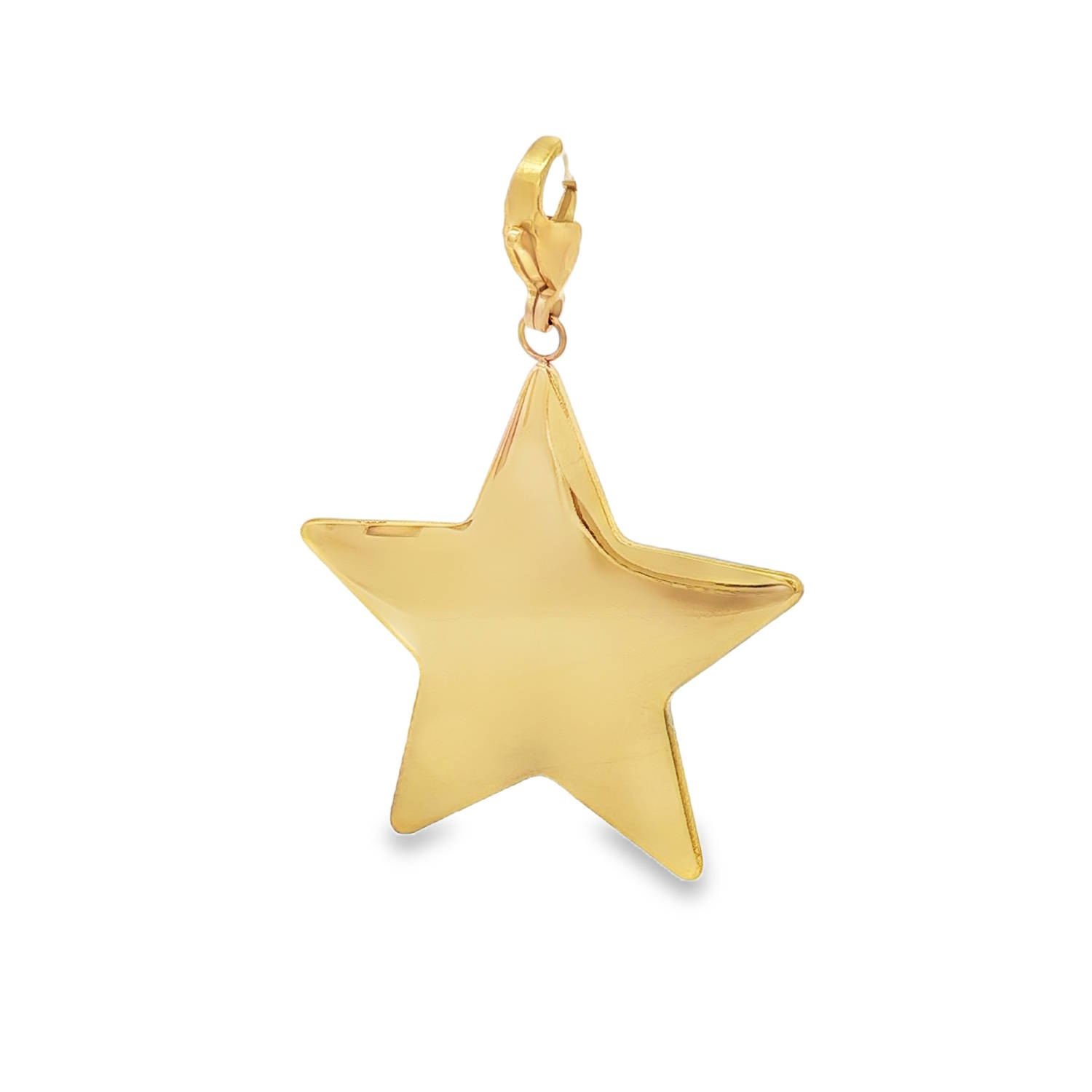 Ce pendentif charm's en acier doré représente une étoile scintillante, symbole d'espoir et d'inspiration.<br/>Sa finition polie lui confère un éclat chaleureux, parfait pour personnaliser votre bracelet ou collier.<br/>Ajoutez une touche céleste à votre collection avec ce bijou raffiné et lumineux. Etoile Adolescent Adulte Femme Fille Gravure Indémodable Nature Ce pendentif charm's en acier doré représente une étoile scintillante, symbole d'espoir et d'inspiration.<br/>Sa finition polie lui confère un éclat chaleureux, parfait pour personnaliser votre bracelet ou collier.<br/>Ajoutez une touche céleste à votre collection avec ce bijou raffiné et lumineux. Etoile Adolescent Adulte Femme Fille Gravure Indémodable Nature