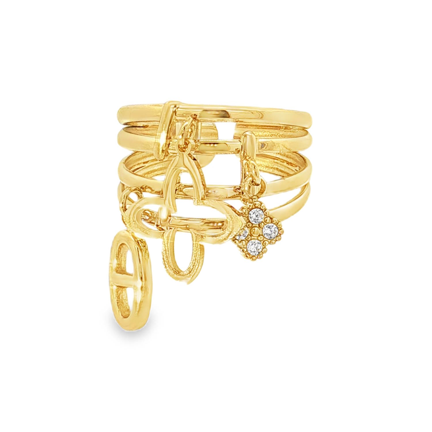 Sublime bague en acier doré, finement ouvragés, offrant un éclat chaleureux.<br/>Un strass de taille brillant, avec une transparence exceptionnelle et une clarté VS1, ajoute une touche d'éclat luxueuse.<br/>La collection capture la lumière avec une symétrie et un poli parfaits, incarnant un style raffiné et une élégance discrète.<br/>Les anneaux forment une composition harmonieuse, idéale pour une allure personnalisée et sophistiquée.<br/>Taille ajustable. Grain de café Strass Adolescent Adulte Femme Fille Fleurs Indémodable Nature Sublime bague en acier doré, finement ouvragés, offrant un éclat chaleureux.<br/>Un strass de taille brillant, avec une transparence exceptionnelle et une clarté VS1, ajoute une touche d'éclat luxueuse.<br/>La collection capture la lumière avec une symétrie et un poli parfaits, incarnant un style raffiné et une élégance discrète.<br/>Les anneaux forment une composition harmonieuse, idéale pour une allure personnalisée et sophistiquée.<br/>Taille ajustable. Grain de café Strass Adolescent Adulte Femme Fille Fleurs Indémodable Nature