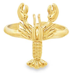 Cette bague en acier arbore un design audacieux et original, parfait pour ceux qui aiment les bijoux avec une forte personnalité. La bague se distingue par son motif central en forme de homard, minutieusement sculpté. C’est un bijou à la fois ludique et sophistiqué, idéal pour agrémenter une tenue décontractée ou pour offrir à un passionné de l'océan.