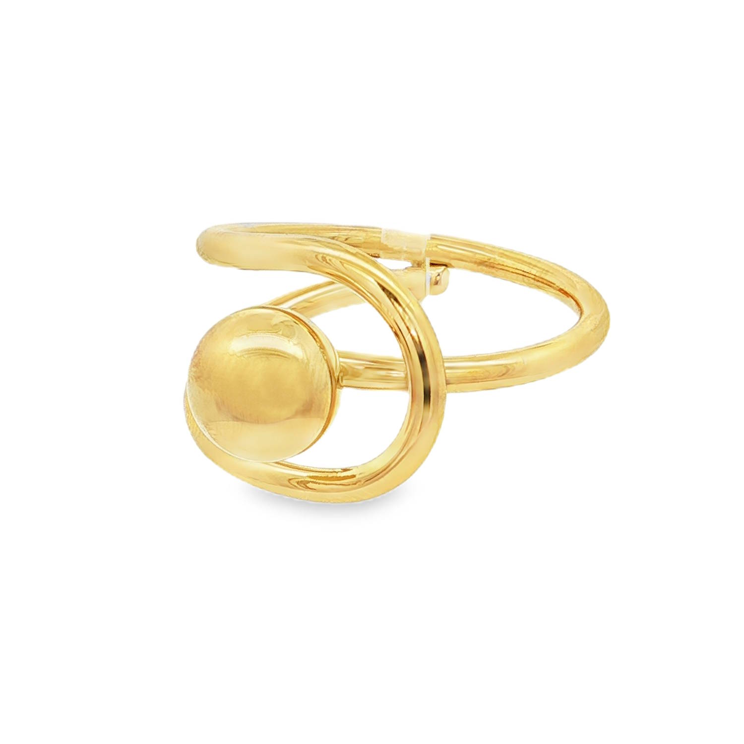 Cette bague en acier doré présente un design unique avec une sphère et une spirale, offrant un style moderne et élégant.<br/>Parfaite pour ajouter une touche distinctive à votre collection de bijoux, elle est à la fois minimaliste et audacieuse.<br/>Taille unique 58. Boule Rond Adolescent Adulte Femme Fille Indémodable Cette bague en acier doré présente un design unique avec une sphère et une spirale, offrant un style moderne et élégant.<br/>Parfaite pour ajouter une touche distinctive à votre collection de bijoux, elle est à la fois minimaliste et audacieuse.<br/>Taille unique 58. Boule Rond Adolescent Adulte Femme Fille Indémodable