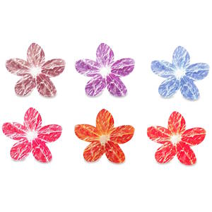 Pince crabe à cheveux en forme de fleurs de frangipanier, affichant un style à la fois tropical et artistique. Chaque fleur possède une identité propre grâce à une palette de couleurs variées et vibrantes. Elle se distingue par un effet marbré ou nervuré. La surface des pétales est parcourue de fines lignes blanches entrelacées, rappelant la texture naturelle des pétales ou le reflet de l'eau, ce qui donne un aspect organique et sophistiqué à l'accessoire. 6 coloris différents. Vendu à l'unité. Votre préférence en commentaires.