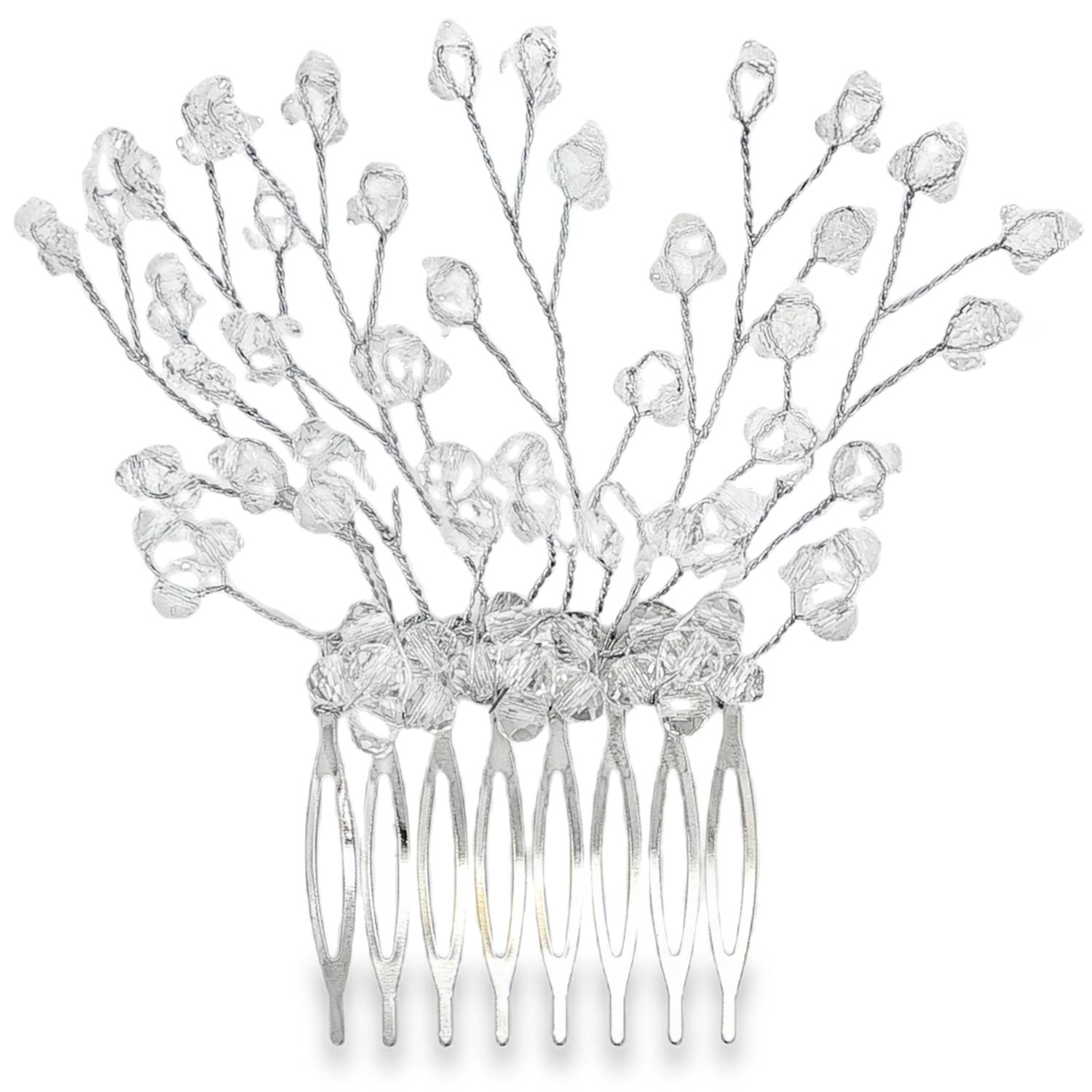 Ce peigne ornemental est un accessoire de coiffure délicat.<br/>Conçu avec une attention particulière aux détails, il agrémente les coiffures de cérémonie avec une touche subtile et élégante.<br/>Ses ornements discrets en cristal, assemblés avec précision, apportent un éclat discret qui rehausse l'allure sans l'éclipser. Perle Adolescent Adulte Femme Fiançailles Fille Fleurs Indémodable Mariage Nature Ce peigne ornemental est un accessoire de coiffure délicat.<br/>Conçu avec une attention particulière aux détails, il agrémente les coiffures de cérémonie avec une touche subtile et élégante.<br/>Ses ornements discrets en cristal, assemblés avec précision, apportent un éclat discret qui rehausse l'allure sans l'éclipser. Perle Adolescent Adulte Femme Fiançailles Fille Fleurs Indémodable Mariage Nature