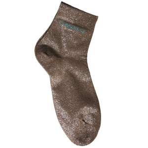 Paire de chaussettes scintillantes avec l'inscription Connasse.