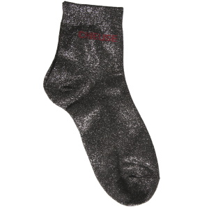 Paire de chaussettes scintillantes avec l'inscription Chieuse.