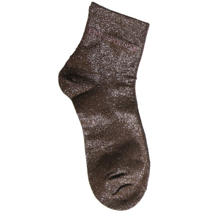 Paire de chaussettes scintillantes avec l'inscription Emmerdeuse.