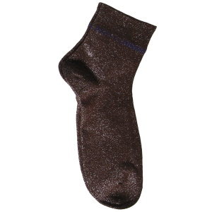 Paire de chaussettes scintillantes avec l'inscription Anti-connard.