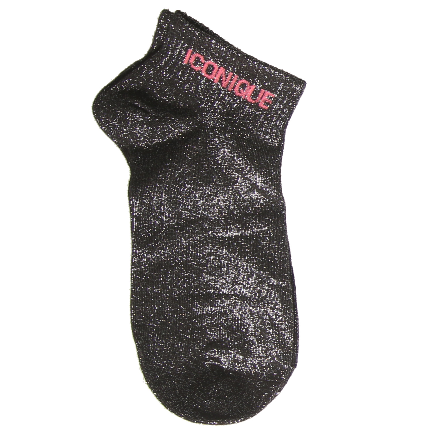Ces chaussettes allient un style moderne et affirmé avec une finition festive. Elles sont conçues pour celles et ceux qui aiment soigner les détails de leur garde-robe.<br/>Une base noire profonde entièrement recouverte de fils pailletés argentés (style lurex), offrant un aspect scintillant et texturé qui capte la lumière.<br/>Le mot ICONIQUE est brodé en lettres capitales sur le haut de la cheville. L'inscription est réalisée dans un rose vif, créant un contraste dynamique et audacieux avec le noir pailleté.<br/>70% Polyester 30% Elasthanne.
Adolescent Adulte Femme Fille Indémodable Message Ces chaussettes allient un style moderne et affirmé avec une finition festive. Elles sont conçues pour celles et ceux qui aiment soigner les détails de leur garde-robe.<br/>Une base noire profonde entièrement recouverte de fils pailletés argentés (style lurex), offrant un aspect scintillant et texturé qui capte la lumière.<br/>Le mot ICONIQUE est brodé en lettres capitales sur le haut de la cheville. L'inscription est réalisée dans un rose vif, créant un contraste dynamique et audacieux avec le noir pailleté.<br/>70% Polyester 30% Elasthanne.
Adolescent Adulte Femme Fille Indémodable Message