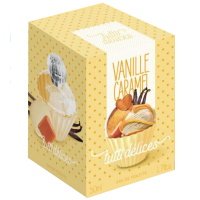 Parfum aux senteurs de vanille caramel (lait de coco, accord lacté, caramel, santal blanc, musc et vanille). Fabriqué en France.