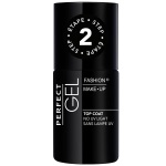 Vernis Top Coat gel sans lampe UV. Le Top Coat ou couche supérieure est un vernis transparent et brillant à appliquer après le vernis coloré Perfect Gel pour lui apporter brillance et résistance. Appliquez le Top Coat Effet Gel sur le vernis Perfect Gel une fois sec‚ en partant de la base de l'ongle vers l'extérieur.