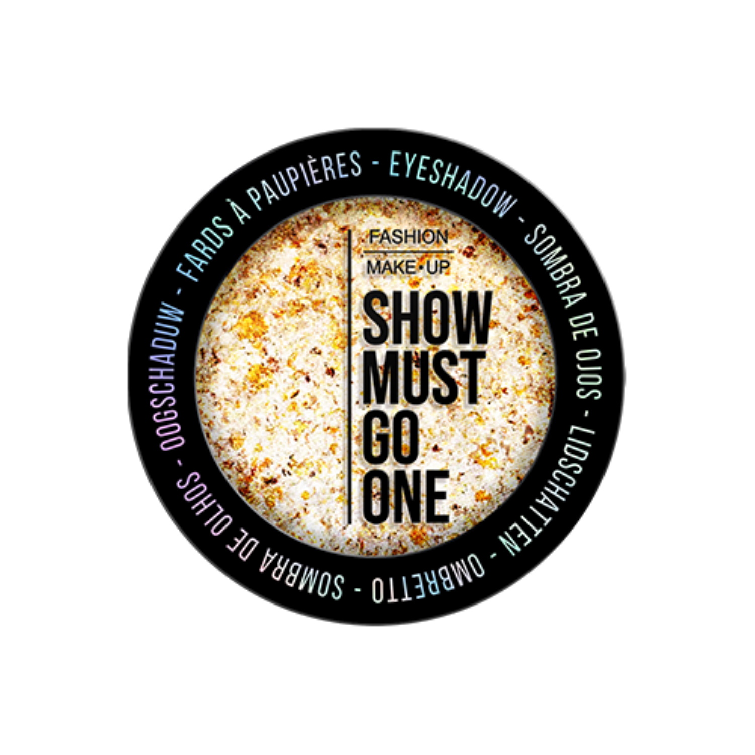 Ombre à paupières Show must go one Star White.<br/>Offrez-vous un regard de star avec un fini précieux emblématique avec nos ombres à paupières SHOW MUST GO ONE !<br/>Ombre à paupières pailletée avec forte concentration en pigments et adhérence impeccable pour un effet brillant 3D immédiat.<br/>Facile à appliquer - et à utilisation à sec seulement- cette ombre à paupières offre une texture soyeuse et légère enrichie en micro-particules réfléchissantes, pour un effet brillant extrême et une sensation agréable sur la peau. Adolescent Adulte Femme Fille Indémodable Ombre à paupières Show must go one Star White.<br/>Offrez-vous un regard de star avec un fini précieux emblématique avec nos ombres à paupières SHOW MUST GO ONE !<br/>Ombre à paupières pailletée avec forte concentration en pigments et adhérence impeccable pour un effet brillant 3D immédiat.<br/>Facile à appliquer - et à utilisation à sec seulement- cette ombre à paupières offre une texture soyeuse et légère enrichie en micro-particules réfléchissantes, pour un effet brillant extrême et une sensation agréable sur la peau. Adolescent Adulte Femme Fille Indémodable
