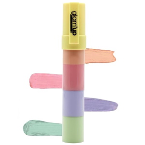 Correcteur de teint 4 Couleurs, anti-cernes, neutralise les rougeurs et les teints jaune. Le stick 4-en-1 corrige 100 % des imperfections grâce à ses quatre pigments de couleurs qui ciblent les rougeurs, les cernes et les imperfections. Pratique et ludique, ce correcteur assure un teint unifié toute la journée. Large applicabilité : notre correcteur 4 couleurs offre une couverture complète pour les cernes, les taches, les rougeurs et autres imperfections. Orange : Efface les cernes bleus peau claires. Rose : Efface les cernes des peaux mates. Vert : Neutralise les rougeurs et Parme : Neutralise les teints jaune. Couvrance modulable, facile à estomper. 4 couleurs utilisables séparément ou mélangées pour obtenir la teinte idéale. La texture est délicate vous laissant avec une belle finition. Format pratique à emporter partout en cas de retouches. Maquillage longue durée pour un teint unifié.