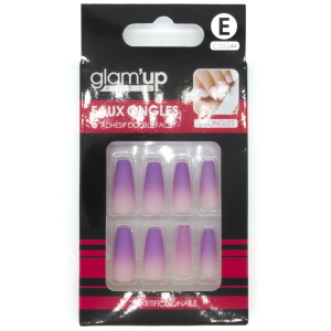 Boîte de 24 faux ongles. Des faux ongles pour changer de manucure en un clin d’œil. Quelle que soit la taille de votre ongle, vous pouvez choisir le faux ongle le plus approprié pour vous. 24 faux ongles par boite + adhésifs.