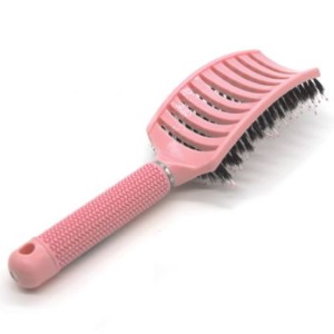 Brosse à cheveux. Démêlage en douceur de tous types de cheveux. Vous procure un coiffage agréable.