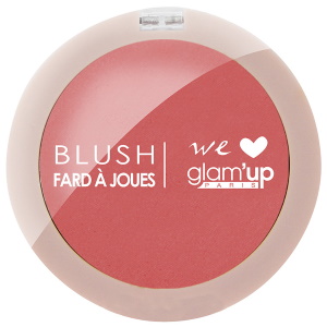 Fard à joues blush We Love Bois de rose. Le blush Glam’Up Paris offre un effet « bonne mine», il permet de sculpter les joues et de modeler le visage. Un blush au toucher doux et soyeux au fini satiné qui fond sur la peau et se décline en quatre teintes pétillantes. Délicates ou plus intenses, les nuances s’appliquent tout simplement
Mates et lumineuses, elles sculptent et rehaussent les pommettes de façon naturelle pour un effet bonne mine