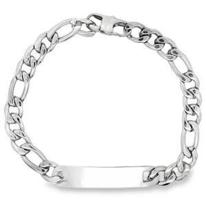 Affirmez votre style avec cette gourmette  bracelet chaîne en acier argenté. Un design intemporel qui apporte une touche de modernité. Idéal pour toutes les occasions, ce bracelet est le parfait accessoire pour compléter votre look avec élégance et sobriété.