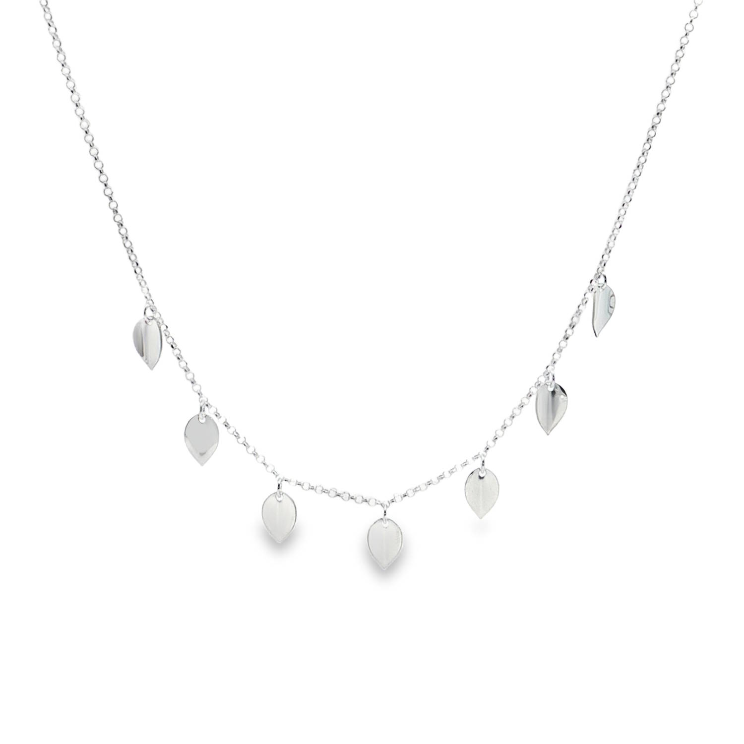 Un élégant collier à breloque en argent 925/000 fin éclatant.<br/>La chaîne fine met en valeur une série de charmants pendants en forme de feuilles, ajoutant une touche de nature et d'élégance à votre cou.<br/>Un bijou subtil, parfait pour compléter votre style quotidien. Feuille Adolescent Adulte Femme Fille Indémodable Nature Un élégant collier à breloque en argent 925/000 fin éclatant.<br/>La chaîne fine met en valeur une série de charmants pendants en forme de feuilles, ajoutant une touche de nature et d'élégance à votre cou.<br/>Un bijou subtil, parfait pour compléter votre style quotidien. Feuille Adolescent Adulte Femme Fille Indémodable Nature