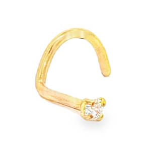 Apportez une touche d'éclat discret et raffiné à votre visage avec ce piercing de nez classique et intemporel. Conçu pour allier confort et esthétique, ce bijou est un indispensable pour sublimer votre style au quotidien. Orné d'un cristal clair taillé avec précision pour capturer la lumière à chaque mouvement. Fabriqué en acier chirurgical 316L, un matériau reconnu pour sa durabilité, sa résistance à la corrosion et ses propriétés hypoallergéniques.