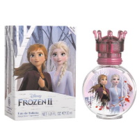 Eau de toilette Reine des neiges 2 de Disney avec personnages de Elsa et Anna.