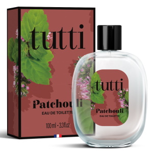 Parfum eau de toilette Tutti Patchouli.