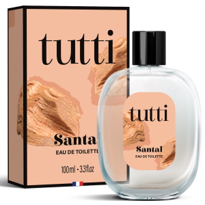 Parfum eau de toilette Tutti Santal.