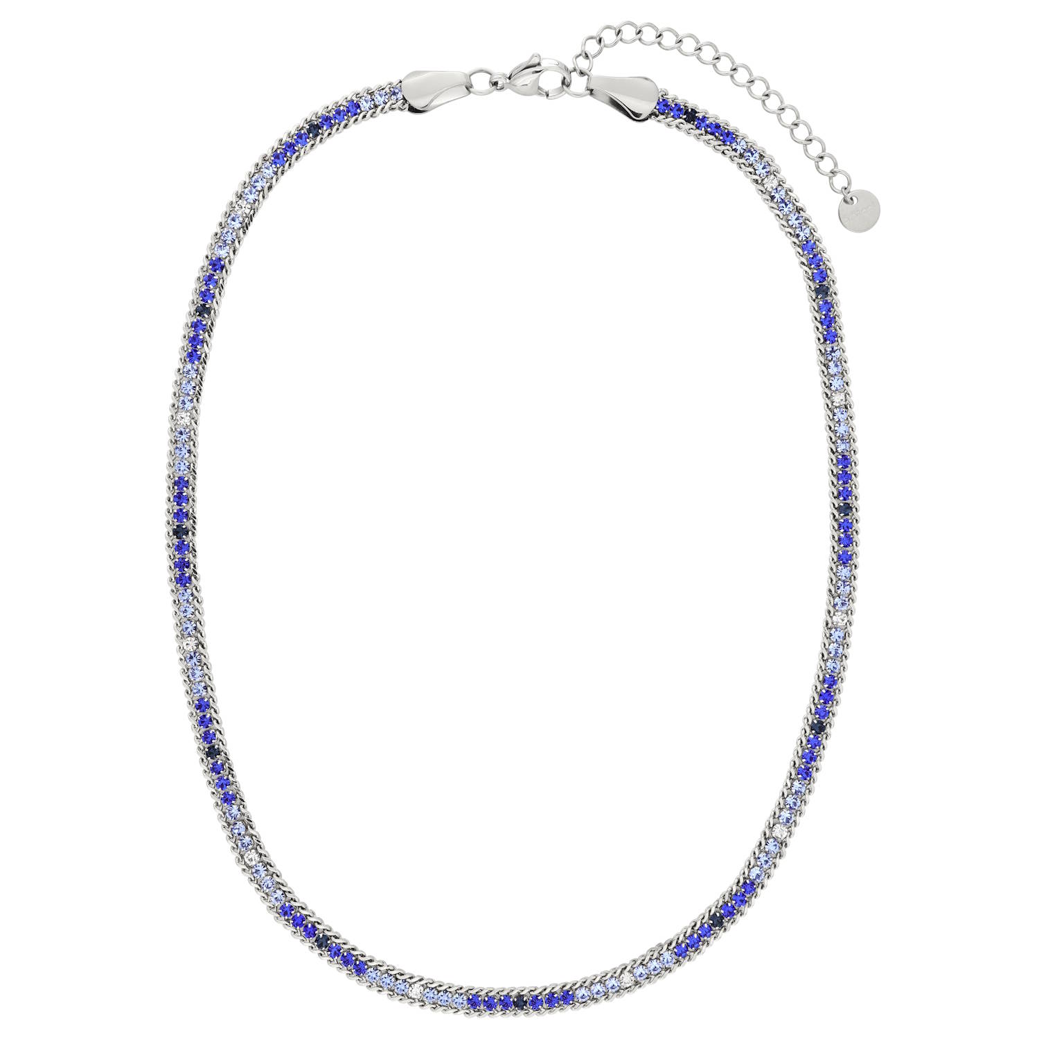 Sublime collier en acier argenté orné d'oxydes de zirconium bleus royaux.<br/>Chaque zirconium, taillé en brillant rond, offre une clarté VS et une transparence exceptionnelle.<br/>
La composition en acier argenté et l'agencement précis des zirconium créent un éclat unique.<br/>Une pièce de joaillerie qui allie élégance et raffinement, parfaite pour sublimer votre style.<br/>Fermoir mousqueton avec 5 cm de rallonge.
Strass Adolescent Adulte Femme Fille Indémodable Sublime collier en acier argenté orné d'oxydes de zirconium bleus royaux.<br/>Chaque zirconium, taillé en brillant rond, offre une clarté VS et une transparence exceptionnelle.<br/>
La composition en acier argenté et l'agencement précis des zirconium créent un éclat unique.<br/>Une pièce de joaillerie qui allie élégance et raffinement, parfaite pour sublimer votre style.<br/>Fermoir mousqueton avec 5 cm de rallonge.
Strass Adolescent Adulte Femme Fille Indémodable