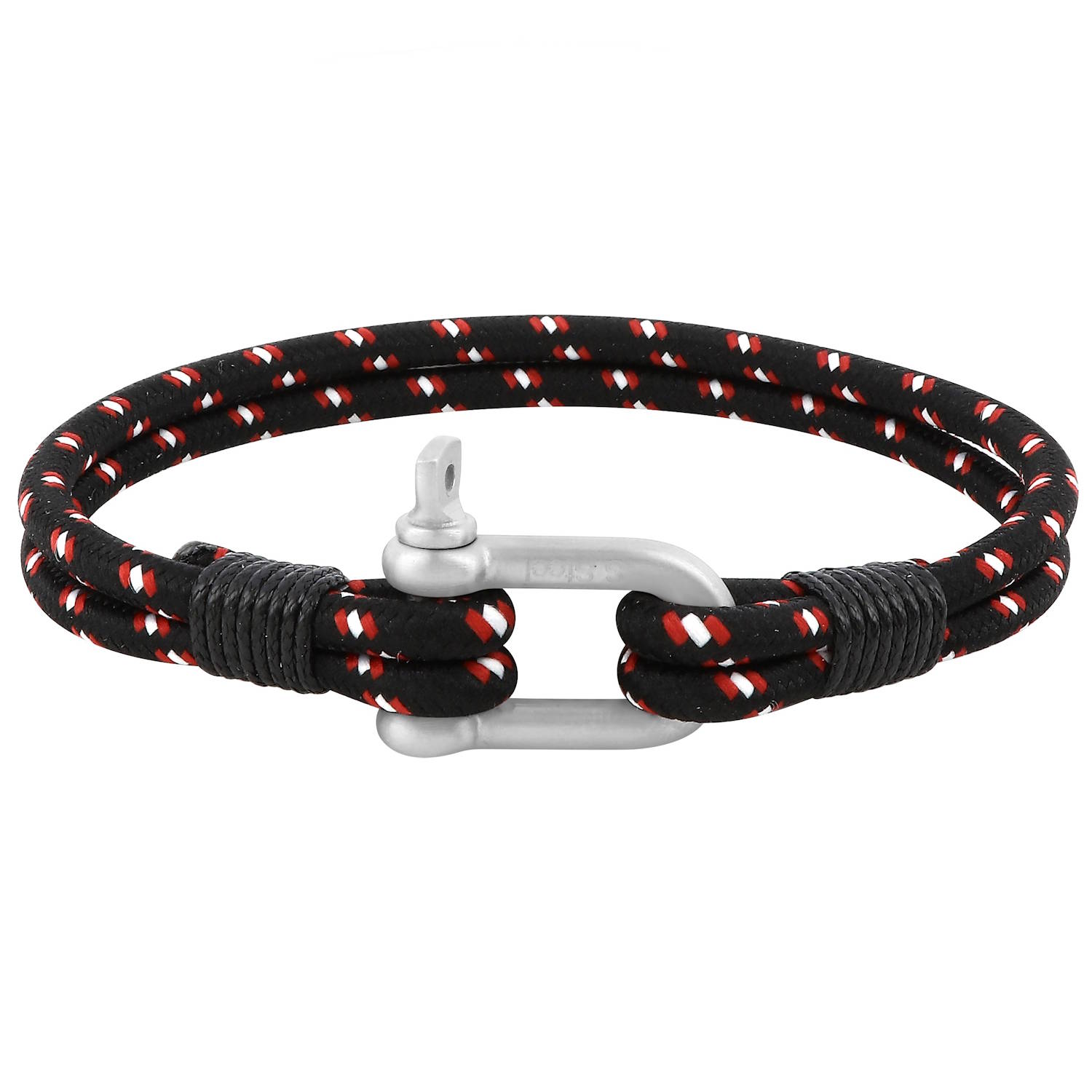 Ce bracelet pour homme arbore un design moderne avec sa composition en textile tressé, orné d'un fermoir en forme de manille en acier argenté.<br/>Son allure décontractée en fait un accessoire idéal pour rehausser votre style quotidien. Cordon Adolescent Adulte Garçon Homme Indémodable Ce bracelet pour homme arbore un design moderne avec sa composition en textile tressé, orné d'un fermoir en forme de manille en acier argenté.<br/>Son allure décontractée en fait un accessoire idéal pour rehausser votre style quotidien. Cordon Adolescent Adulte Garçon Homme Indémodable
