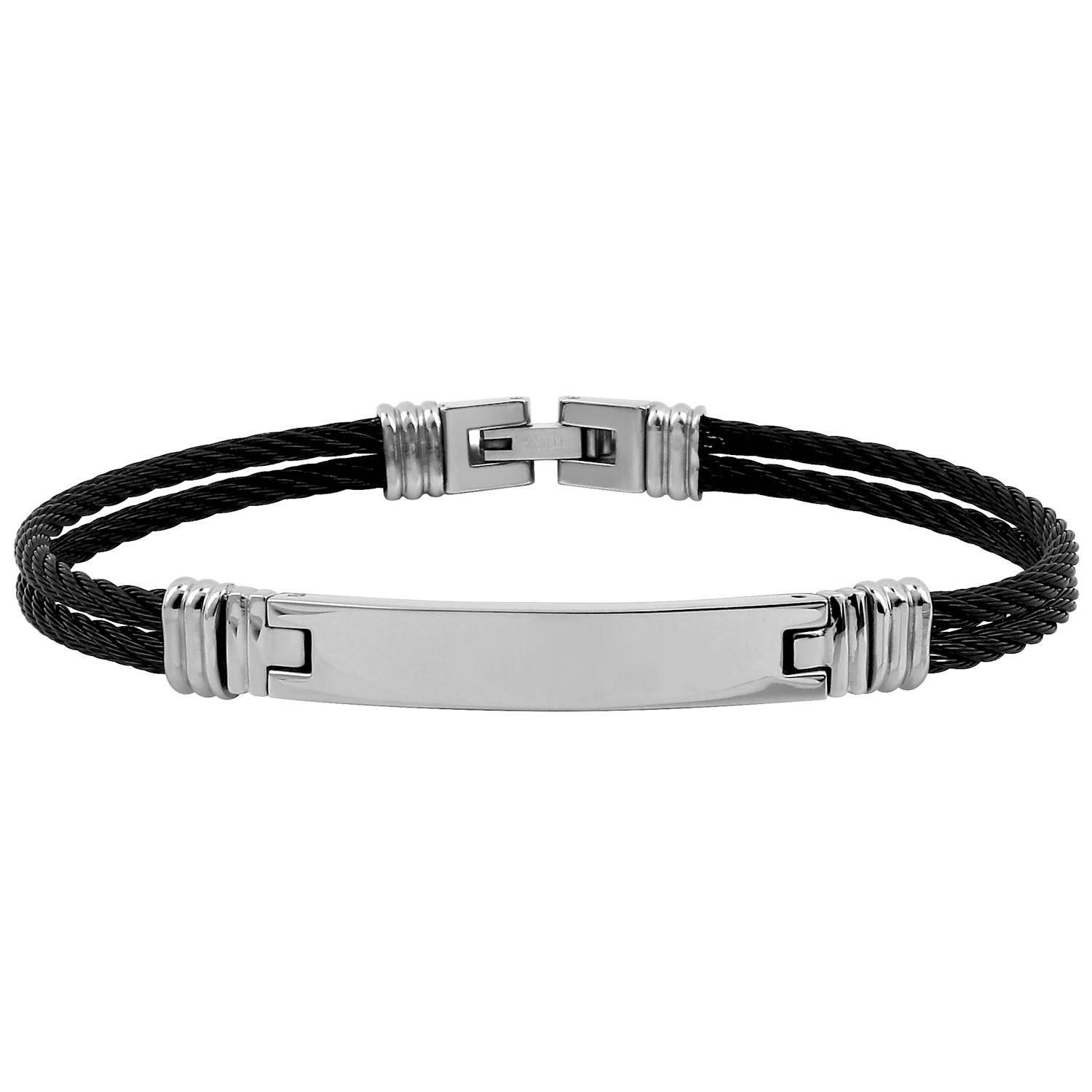 Affirmez votre style avec ce bracelet jonc moderne.<br/>Ce bracelet mise sur une esthétique minimaliste et sophistiquée.<br/>Un accessoire de mode idéal pour compléter votre look.<br/>Personnalisez ce bijou avec un message, prénoms ou initiales. Adolescent Adulte Garçon Gravure Homme Indémodable Affirmez votre style avec ce bracelet jonc moderne.<br/>Ce bracelet mise sur une esthétique minimaliste et sophistiquée.<br/>Un accessoire de mode idéal pour compléter votre look.<br/>Personnalisez ce bijou avec un message, prénoms ou initiales. Adolescent Adulte Garçon Gravure Homme Indémodable
